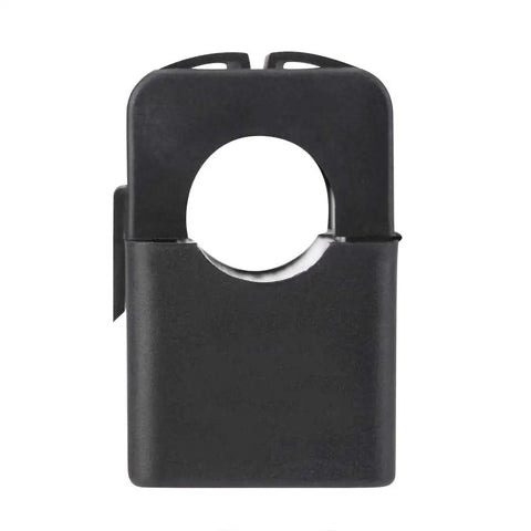 Straight Up Heavy Duty Split Core Current Transformer PZCT-02 100A Energy Meter Clamp Sensor in black housing, 16mm throat size.