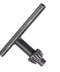Go-To Quick Change Drill Chuck Adapter With SDS Plus Shank For Hammer Converter classic 3-jaw keyed grip in black finish