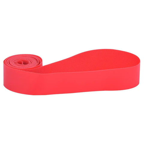 Two Piece Puncture Proof Bike Tire Liner Kit For Road And Mountain Tires, red 24 inch rim strips, inner tube protector roll