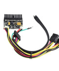 150 Watt Mini ITX ATX Power Supply With 24 Pin DC Input Plug And Play Car And Motorcycle Ready ATX Adapter Board 12V DC input, wires and connectors