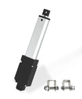 75mm 40N Mini 12V Linear Actuator With Brackets For Cabinets, Robotics, Home Automation And Window Opener, 3 Inch Stroke