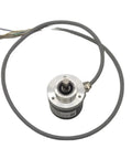 CAX60 Modbus RTU Absolute Rotary Encoder Multi Turn 4096 Laps 12-Bit Pro Grade shown with attached cable