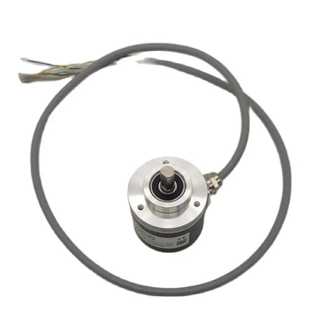 CAX60 Modbus RTU Absolute Rotary Encoder Multi Turn 4096 Laps 12-Bit Pro Grade shown with attached cable