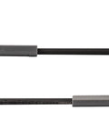 Side view of Star L Key Set With Holder, 13 Piece T6 Through T50, showing two Torx wrenches in gray holder. Ideal for repairs.