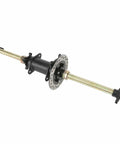 Rear Axle Kit For Go Karts And ATVs, 710mm 28 Inch Length, Heavy Duty 3 Stud Wheel Hubs, 23T Brake Spline, 28T Wheel Hub Spline visible