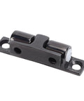 Heavy Duty Double Ball Cabinet Door Catch In Stainless Steel For Secure Wardrobe Drawer Latch With Adjustable Tightness Screwdriver Mechanism close-up view showing dual ball features.