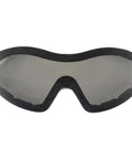 Front view of Anti-Fog Goggles With Smoke Lens For Bright Sun, Z87.1 Safety Rated Eye Protection, shatterproof polycarbonate lens