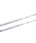 20 Inch Heavy Duty Drawer Slides With Lock For Industrial Drawers Two Pack Full Extension Ball Bearing Rails Made Of Cold Rolled Steel Built To Handle Beefy Jobs In Cabinets And Tool Chests With Smooth Operation And Locking Security. Two-pack 20-inch steel drawer slides with blue lock ends