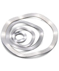 Wave Lock Washers Set, 121 Pcs, 304 Stainless Steel A2 Grade, Three Spring Washer Assortment Kit For M3 To M27 Bolts, Built To Last, Heavy Duty For DIY Projects, Must Have For Any Garage Or Workshop. Assorted wave lock washers on white background