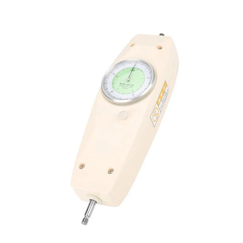100N Analog Dynamometer Force Tester Handheld Push Pull Gauge For Electronics Hardware Auto Parts Industries Portable Dial Gauge With Pro Grade Precision Readings On The Go, cream body with dial