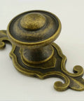 Vintage Bronze Door Knob Handles Set For Cabinets And Drawers Classic Furniture Pulls Anti Slip And Rust Resistant Zinc Alloy