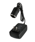 Boss Level Plug And Play Car AC To DC Power Converter 110 To 240V To 12V 24W Transformer Adapter with plug and socket.
