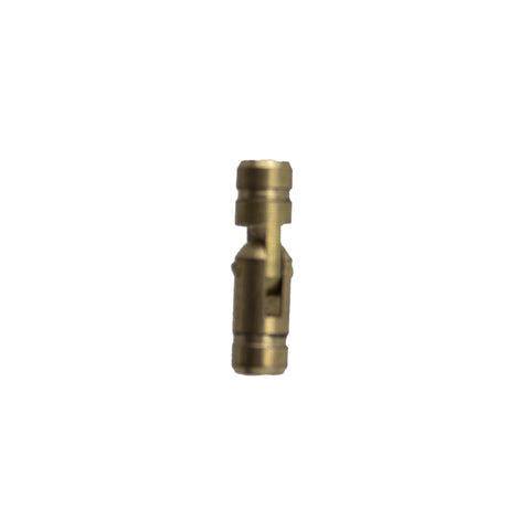 Close-up of a single Invisible Brass Barrel Hinge from 20 Pcs set, designed for jewelry boxes and small woodworking projects.