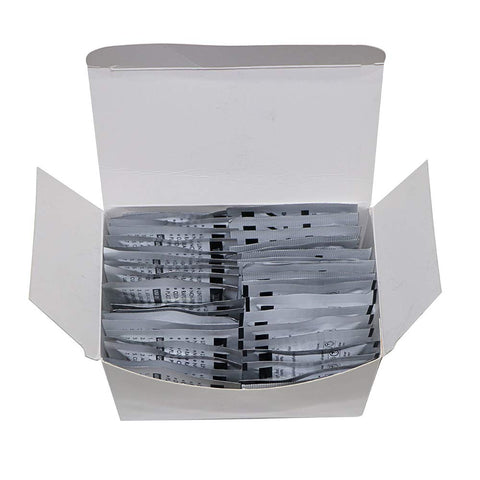 Open box of Multipurpose 5x6 Inch Large Nonwoven Cleaning Wipes Pre Saturated For Surfaces Electronics Computers 40 Per Box