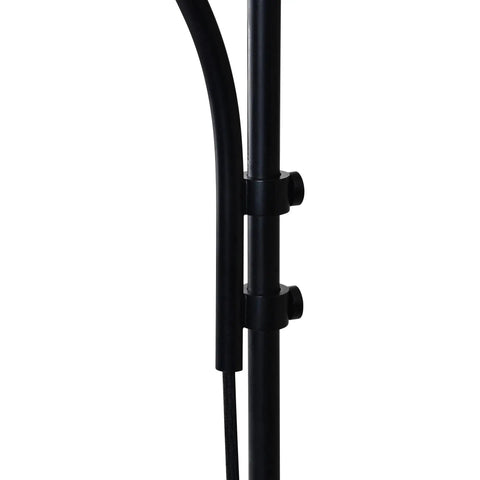 Adjustable Antique Brass Wall Sconce With White Ceramic Shade Hits Different In Kitchens Or Hallways Super Chic One Light Fixture Easy To Mount Rock Solid Vintage Design close-up of black pole details with wiring
