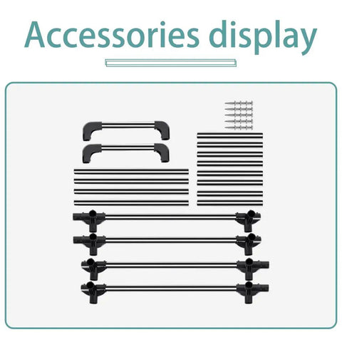 Essential Garage Heavy Duty 4 Tire Storage Rack, Vertical Stand With Space Saving Double Layer Build, Hella Sturdy Steel Frame, Solid Wheel Accessory Organizer Solution