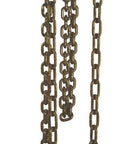 2255 Steel Lightweight Hand Chain Hoist With 1000 Lb Capacity, 10 Ft Lift Height, showing compact hoist and chain design