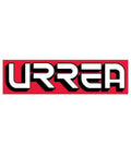 URREA logo in bold black and white letters with red background