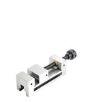 High Precision Right Angle Vise With Rock Solid Grip Quenched Steel Manual Flat Nose Pliers for stable clamping in machining tasks.