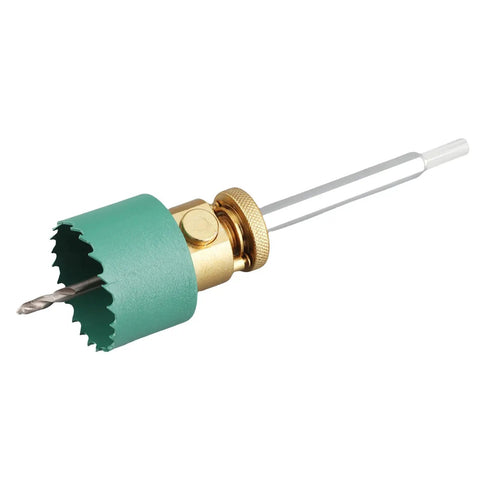 Ultimate Recessed Lights Hole Saw Kit With 125mm Dust Bowl For Ceiling Drilling. Effortless Material Extraction And Universal Hex Shank Fit Is Absolute Slammer For Electricians Needing Perfect 50mm Cuts Every Single Time Without The Mess Or Hassle Of