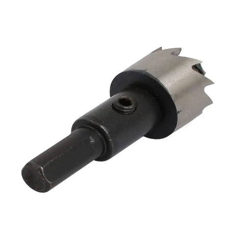 Heavy Duty HSS Spring Loaded Twist Drill Bit And Hole Saw Set 19mm Hole Saw 64mm Overall Length 16mm Cutting Depth Includes 2 Hole Saws