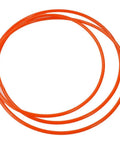Replacement Bicycle Roller Drive Belt For Bike Trainer 185cm Perimeter Red Low Noise Indoor Cycling Accessory Durable