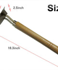 Japanese Garden Triangle Hoe With Stainless Steel Blade And Wood Handle For Weeding And Edging A Top Notch Landscaping Tool dimensions