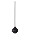 Beast Mode Toilet Plunger With Solid Wood Handle And Heavy Duty Rubber Cup For Kicking Stubborn Clogs Loose Fast In Homes Or Commercial Restrooms