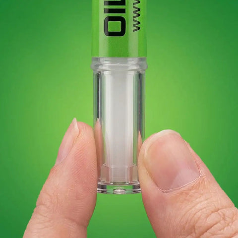 Close-up of Drip Free 3D Printer Lubricant Stick Pack For Linear Rails Lead Screws And Bearings PTFE Infused Oil ISO Grade 100.