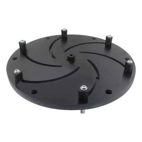 M33 Wood Bowl Turning Chuck For Smooth Lathe Spinning And Carpentry Faceplate Repair with black round body and gripping detail.