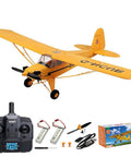 Upgrade 5 Channel RC Plane With 3D And 6G Gyro J3 Cub Style Airplane For Adults, 1406 Brushless Motor Outdoor Stunt RC Glider