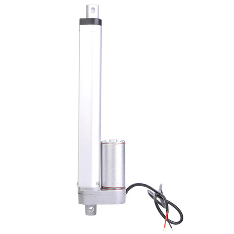 Top Shelf Electric Linear Actuator 300N High Speed 12Vdc with aluminum body and motor for automation applications.