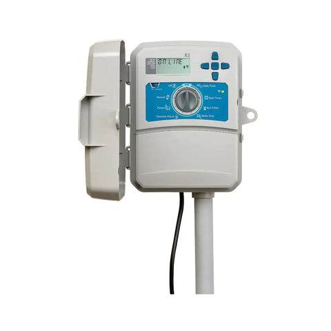 Remote Management Accessory For X2 Module With Bluetooth Wi Fi Direct Or WPS Setup, control panel with open cover showing buttons