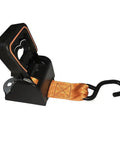 Heavy Duty 6 Foot Retractable Ratchet Tie Down Straps 2 Pack With 3000 Lb Break Strength And 1000 Lb Working Load Limit