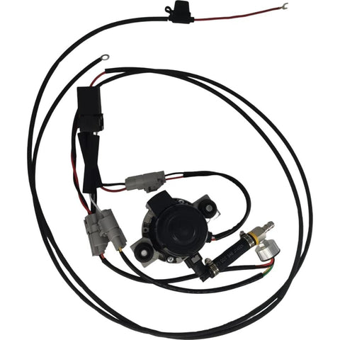 12V brake booster vacuum pump kit with installation harness and hoses (PNEUGO EVP50)