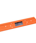 Sheet Metal Bender Folding Tool Hand Seamer For HVAC Ductwork Roofing And Metal Panels 18 Inch With Three Eighths Inch And One Inch Fold Depth Beefy Steel Brake In Bright Orange Finish