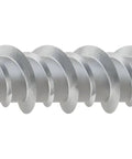 Collated Fiber Cement Board Screws With Ribbed Wafer Head For Easy Countersinking And Alternating High Low Threads 9 By 1 5 8 Inch Length