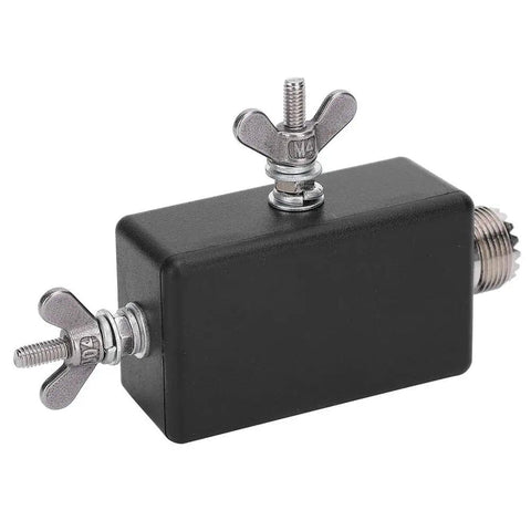 End Fed Half Wave Balun for Ham Radio, Rugged Hard Plastic Shell, 100W SSB Ready, Portable 50 Ohm Antenna Connector