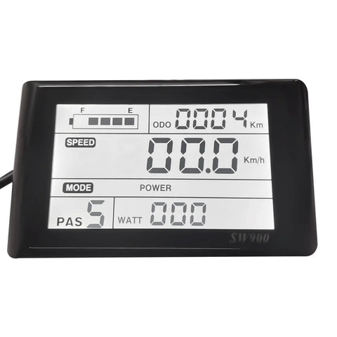 LCD display of 27.5 Inch Electric Bike Motor Conversion Kit With Beefy 72V 2000W Rear Wheel Brushless Motor