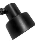 Heavy Duty 2-1/4 To 4 Inch Dust Collection Hose Adapter With Locking Clamp And Cone Reducer in black ABS plastic.