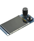 1.8 Inch And 2.4 Inch TFT Display Screens With EC11 Rotary Encoder Combo Module And SPI Interface Kit For Microcontrollers Front View