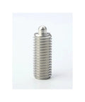 Stainless Steel Long Stroke Plunger With Retractable Spring And Smooth Plastic Head Built Tough For Heavy Duty Trades No Hassle Setup Pro Performance That Seriously Endures, close-up of the stainless steel body.