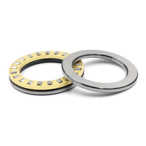 Plain Thrust Cylindrical Roller Bearing With Two Washers Featuring Abec Seven Precision And Rustproof Waterproof Coating for heavy machinery.