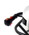 Close-up of handle and controls on Gas Powered 2.5HP Post Hole Digger With 63cc Engine 2 Stroke Auger Digging Drill