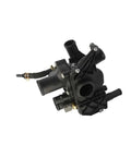 Straight Bolt On Engine Coolant Thermostat Assembly For Range Rover L322 Land Rover 36 TDV8 showing black polymer body and fittings.