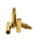 Pro Grade Brass Copper PCB Standoff Hex Spacer Kit For Electronics DIY M2 M2.5 M3 M4 Sizes With Nuts Washers Pillars Screws 680 Piece Set Built For Makers And Tinkerers brass hex spacers