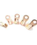 Dope Heavy Duty Open Ring Type Copper Cable Wire Terminal Lugs Kit With 70 Pieces Including Assorted 10 20 30 40 And 50 Amps Non Insulated Connectors For Serious Electric Wiring Jobs That Need Reliable Power Today. Copper open ring wire lugs, assorted amp sizes