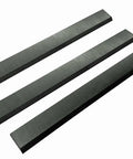 Pro Shop Six One Eighth Inch Jointer Blade Replacement Set Of 3 Cuts Through Hardwoods Like Warm Butter High Carbon Steel Planer Knives set of three steel blades