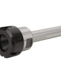 Premium 40CR Straight Shank Collet Chuck Holder with ER32 interface for CNC, precision steel, stable cutting, 0.01mm accuracy.
