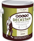 Cedar Redwood Exterior Alkyd Deck Stain One Coat Penetrating Wood Finish Smooth Slick Roll Or Brush No Fuss Coverage Uv And Mildew Guard 5 Gallon Jug